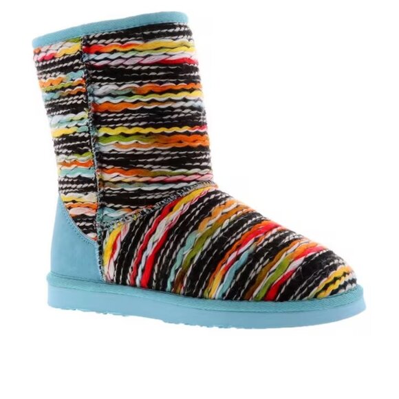 NEW LAMO Juarez Boots in turquoise for women 1125 2t7 - Picture 2 of 7